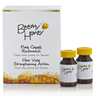 Gelée Royal Haar Phiolen "Stärkung" (12 x 10 ml) - Beemy Honey