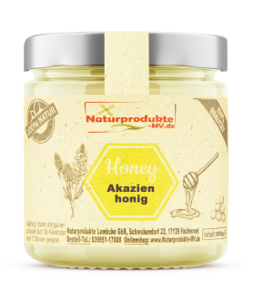 Akazienhonig (500g) Akazien Honig Herkunft: EU/Nicht-EU