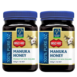 1kg (2x 500g) Manukahonig MGO(TM) 400+ Manuka Honig