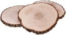 Rindenscheibe rund - 36-40 cm - Baumscheibe Erle
