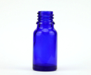 5x Blauglasflasche (10 ml) Blauglas Flasche ohne Verschluss