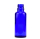 5x Blauglasflasche (50 ml) Blauglas Flasche ohne Verschluss