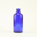 10x Blauglasflasche (50 ml) Blauglas Flasche ohne Verschluss