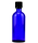 3x Blauglasflasche (100 ml) Blauglas Flasche Tropfeinsatz Originalitätsring