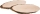 Rindenscheibe oval 40 - 46 cm Rindenbrett Baumscheibe