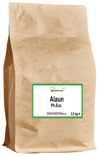 Alaun (2,5 kg) Kalialaun Kaliumaluminiumsulfat Kristalle Hortensien 2,5 kg 2500 g