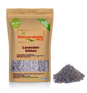 Lavendelblüten getrocknet Premium natürlich (500g)