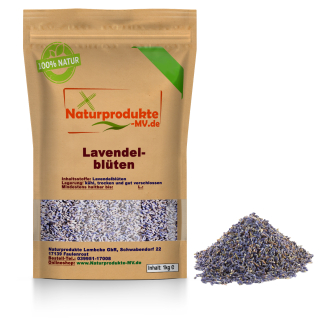 Lavendelblüten getrocknet  natürlich (1Kg)