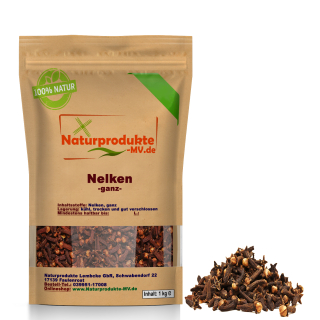 Nelken ganz (1 kg) Gewürznelken ganz