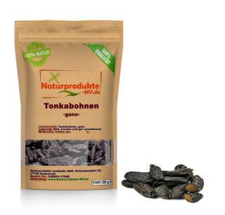 Tonkabohnen ganz (250g) Tonka Bohnen ganz 1A Spitzenqualität