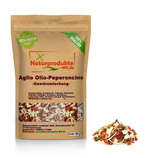 Aglio Olio-Peperoncino Gewürzmischung (500 g)