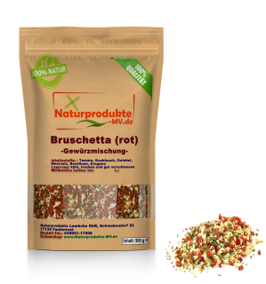 Bruschetta (rot) Gewürzzubereitung (500 g)