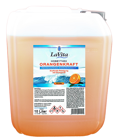 Orangenkraft-Reinigungskonzentrat 10 Liter, 109,95