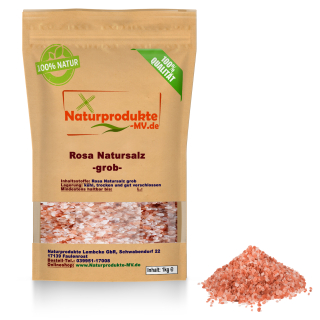 Rosa Natursalz grob pink (1kg)