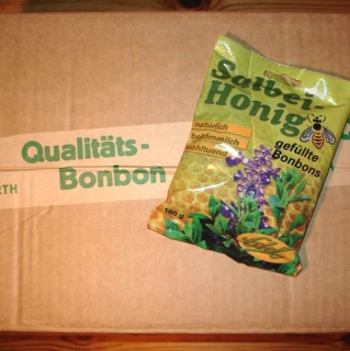 Salbei Honig Bonbons (50Tütenx100g) Honigbonbons
