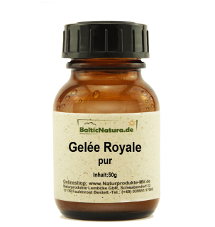 Gelee Royale pur (50g) BalticNatura - geprüfte Qualität Gelée Royal