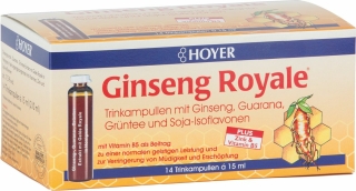 Ginseng Gelée Royale Trinkampullen-Kur (14x15ml)