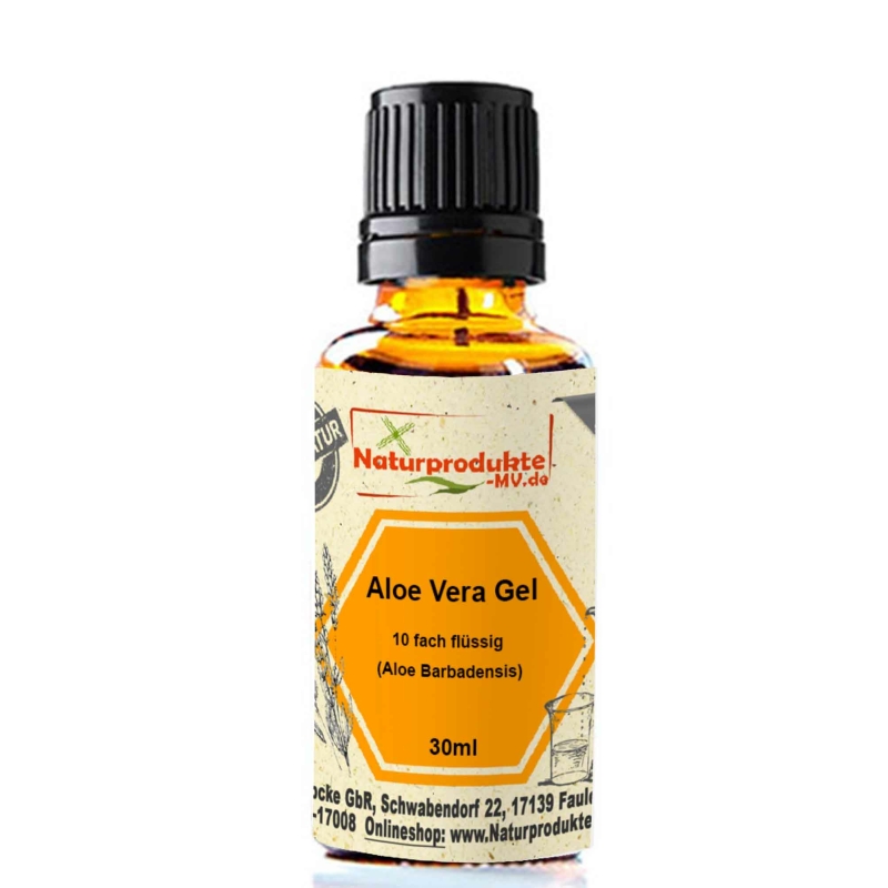 Aloe Vera Gel 10 fach flssig 30 ml, 3,95