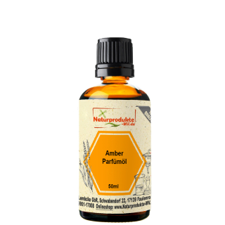 Parfümöl Amber (50 ml) Parfumöl Aromaöl Duftöl