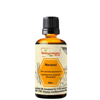 Manukaöl (50 ml) 100% naturreines ätherisches Manuka Öl