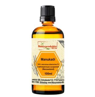 Manukaöl (100 ml) 100% naturreines ätherisches Manuka Öl