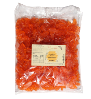 1 Tüte Sanddorn-Gummi Meerestiere  (1x 1000g) Sanddorn Gummitiere