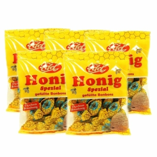 5 Tüten Honig Spezial Bonbons (5x90g) Honigbonbons