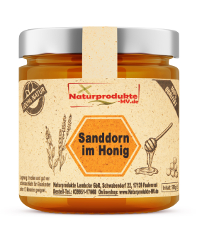 Sanddorn im Honig (500g)