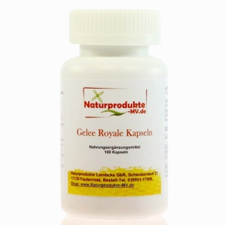 Gelee Royal Kapseln (100 Stk.) Gelée Royale NEUE...